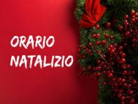 Orario Festività Natalizie